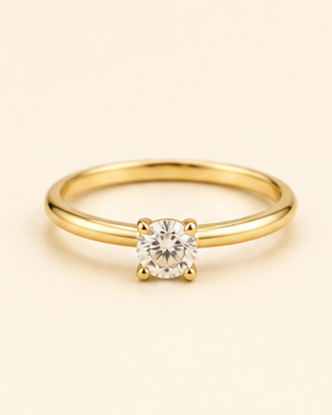 Solitaire Light Ring