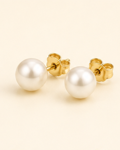 Luminous Pearl Studs