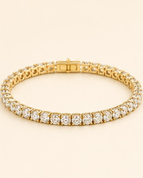 Line Tennis Bracelet