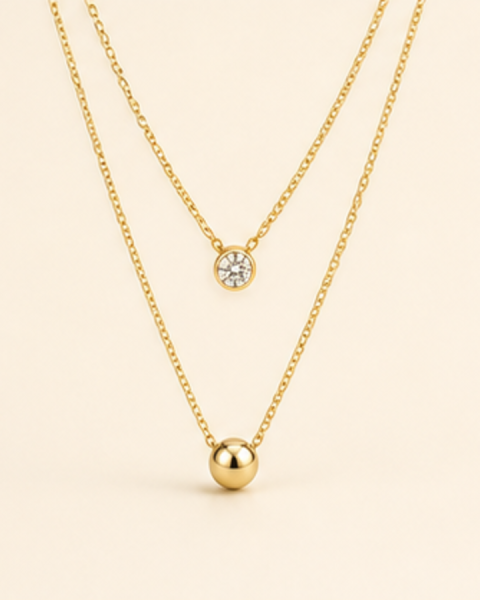 Double Light Necklace